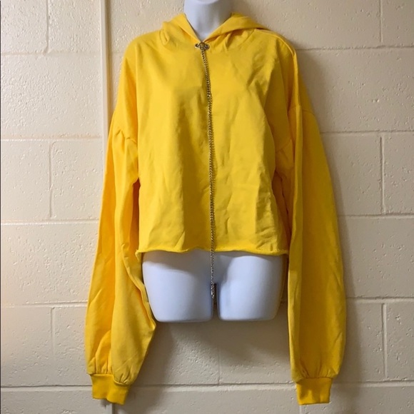 Urban Outfitters Tops - Eggie Tardy Hoodie Cropped Oversized